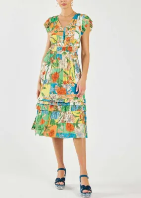 Current Air Floral Midi Dress