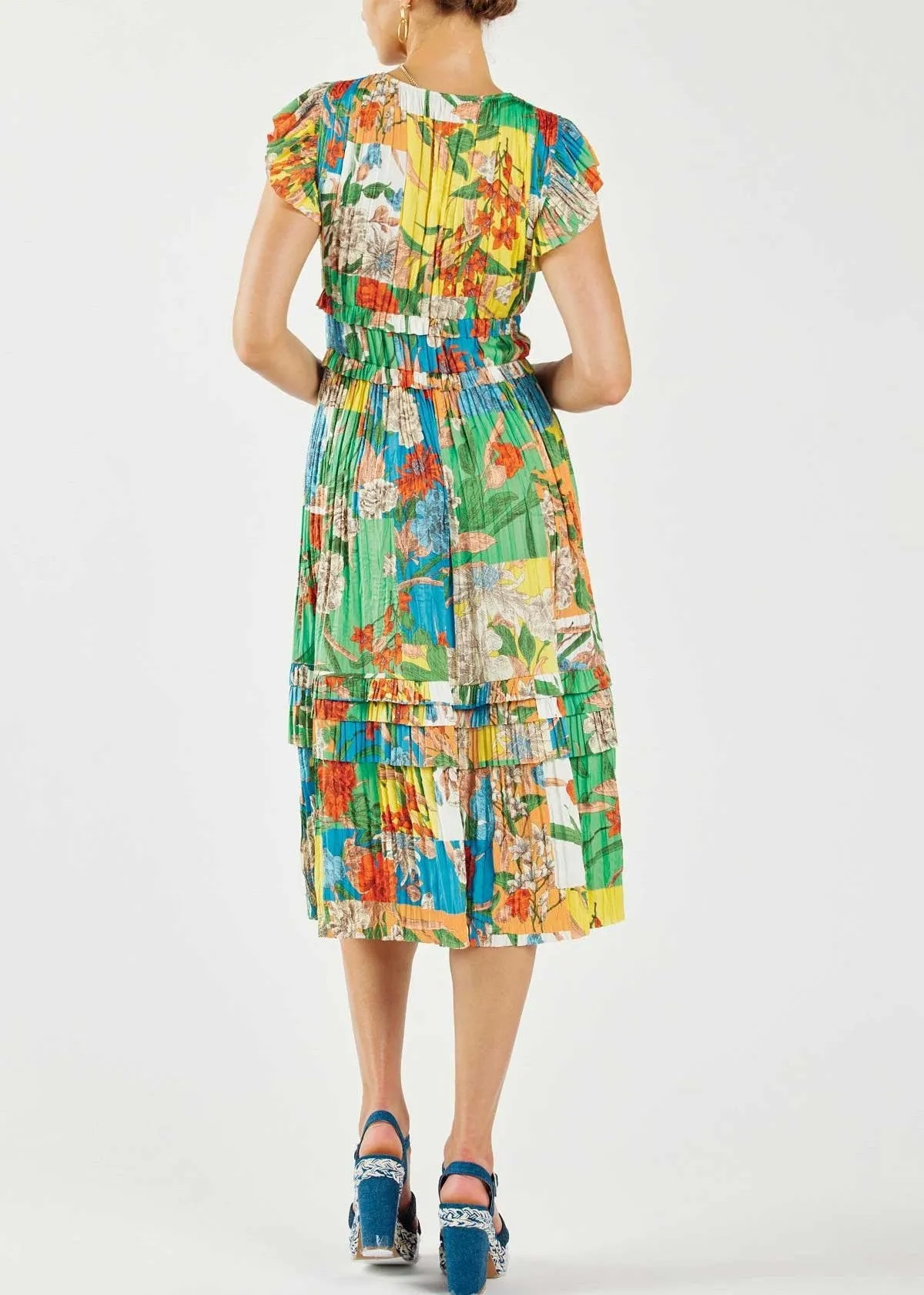 Current Air Floral Midi Dress