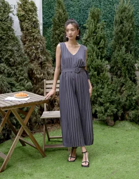 Desiree Jumpsuit in Charcoal
