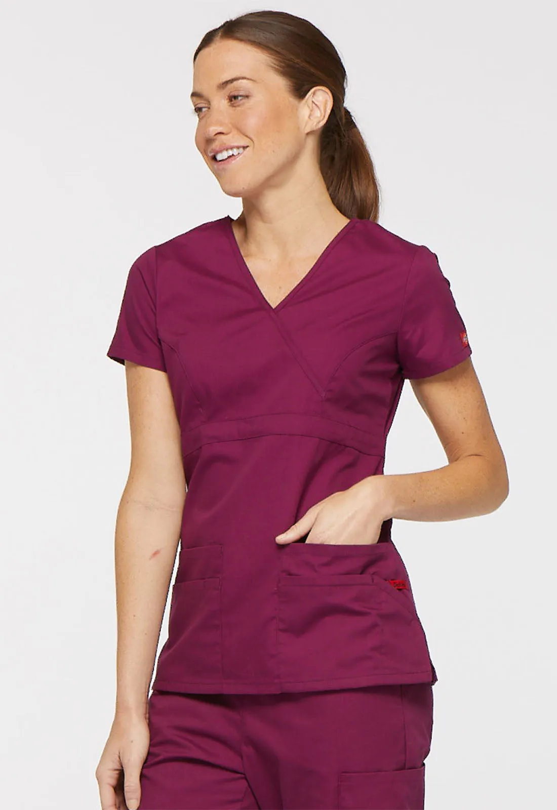 EDS Signature - Women's Mock Wrap Top