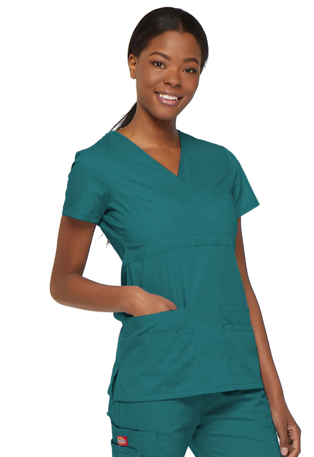 EDS Signature - Women's Mock Wrap Top