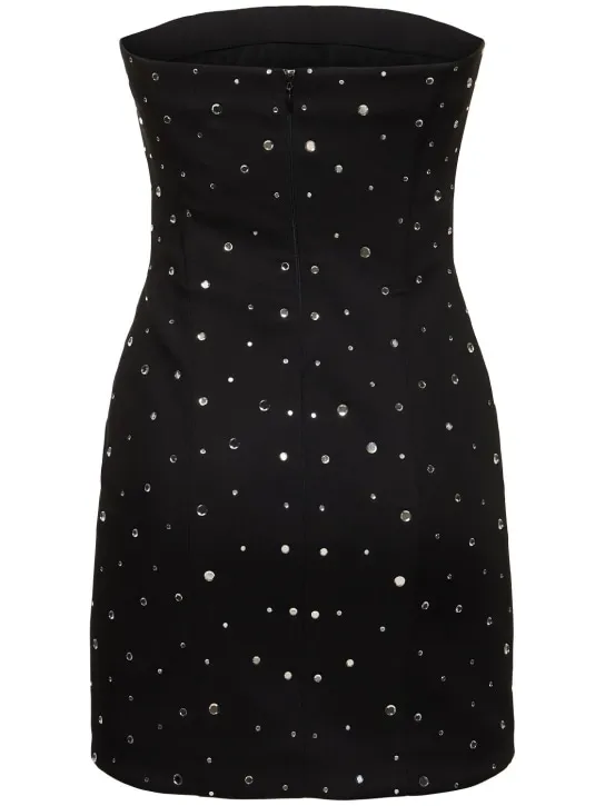Giuseppe Di Morabito   Embellished strapless mini dress 