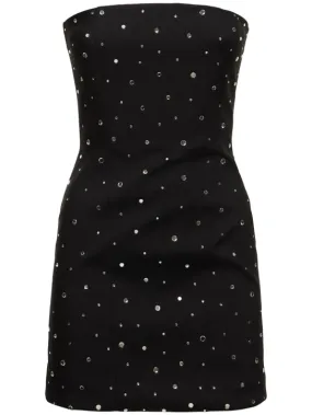 Giuseppe Di Morabito   Embellished strapless mini dress 