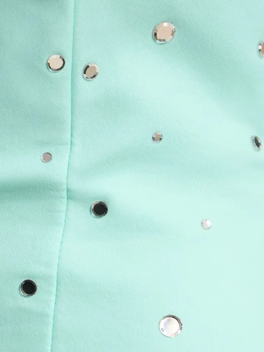 Giuseppe Di Morabito   Embellished strapless mini dress 