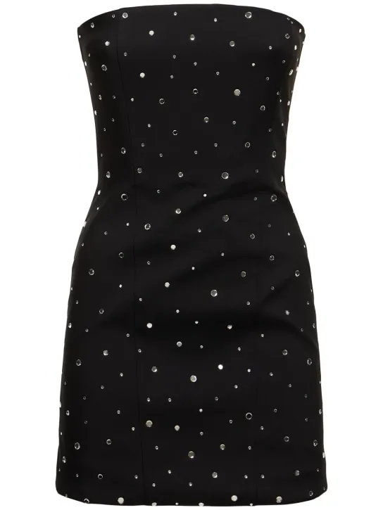 Giuseppe Di Morabito   Embellished strapless mini dress 