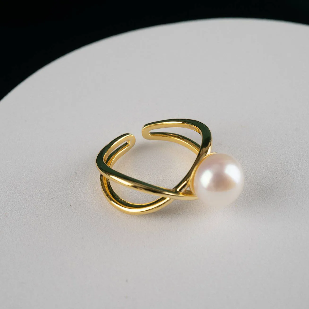 New Yorker Freshwater Pearl Ring WR00057