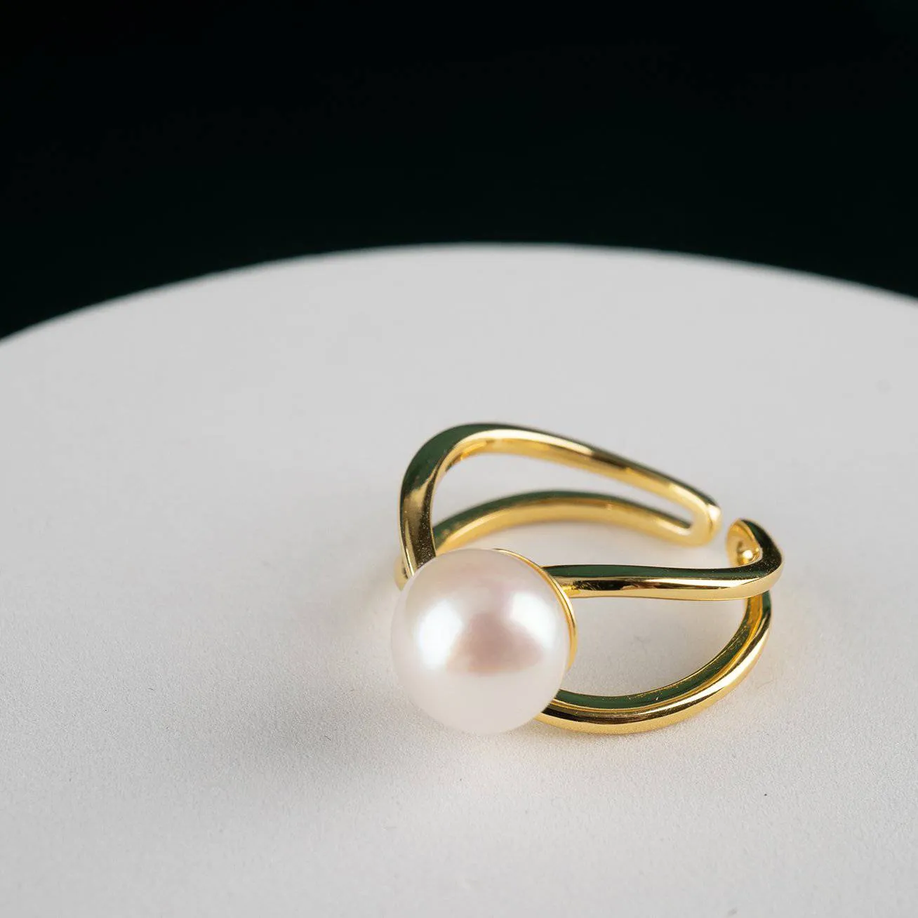 New Yorker Freshwater Pearl Ring WR00057
