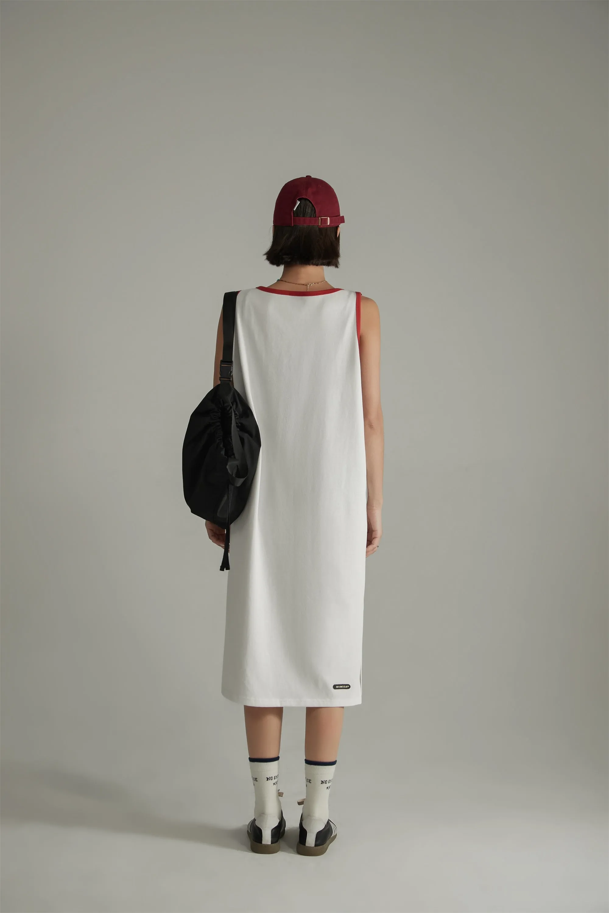 Noe Sleeveless Long T-Shirt Dress