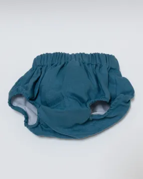 Pretty Wild Kids Bailey Bloomer Teal Linen / Lake