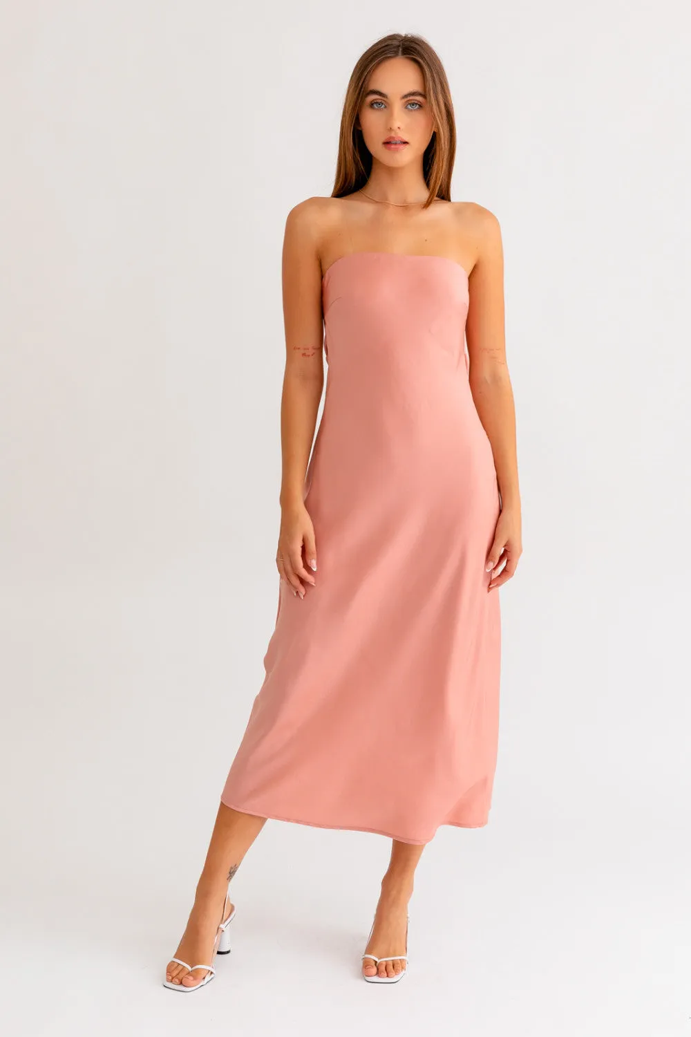 ripe as a peach dress