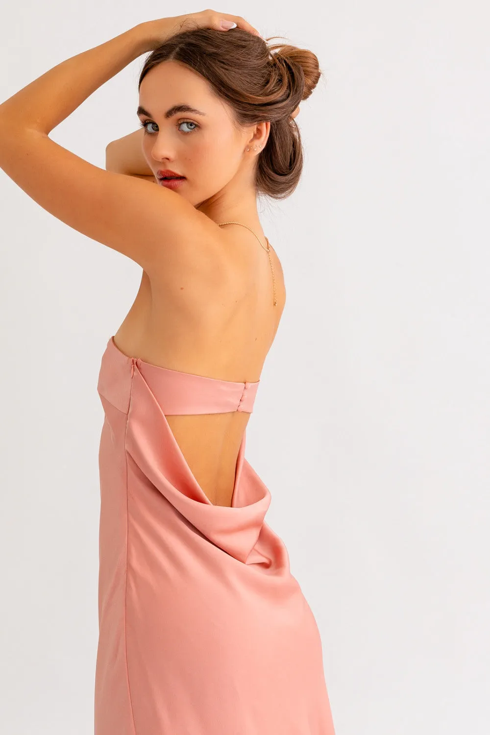 ripe as a peach dress
