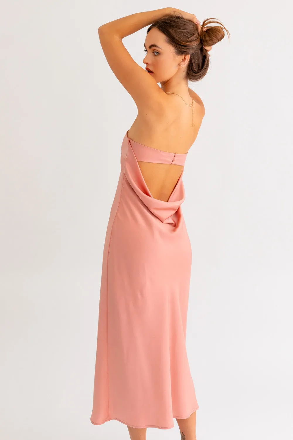 ripe as a peach dress