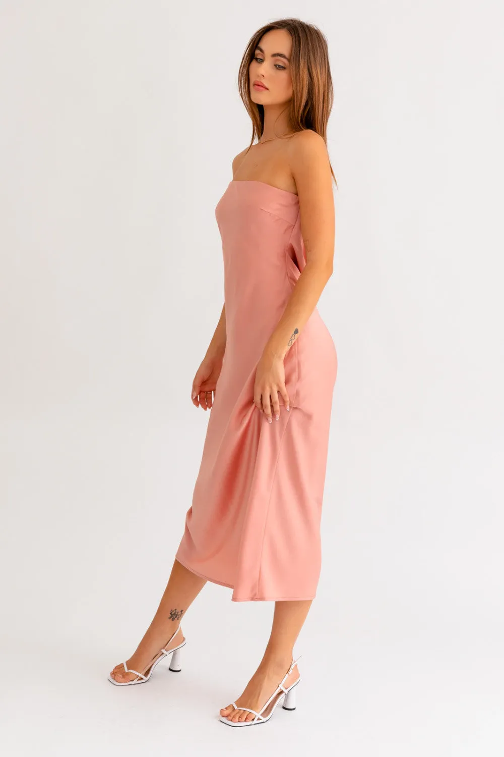ripe as a peach dress
