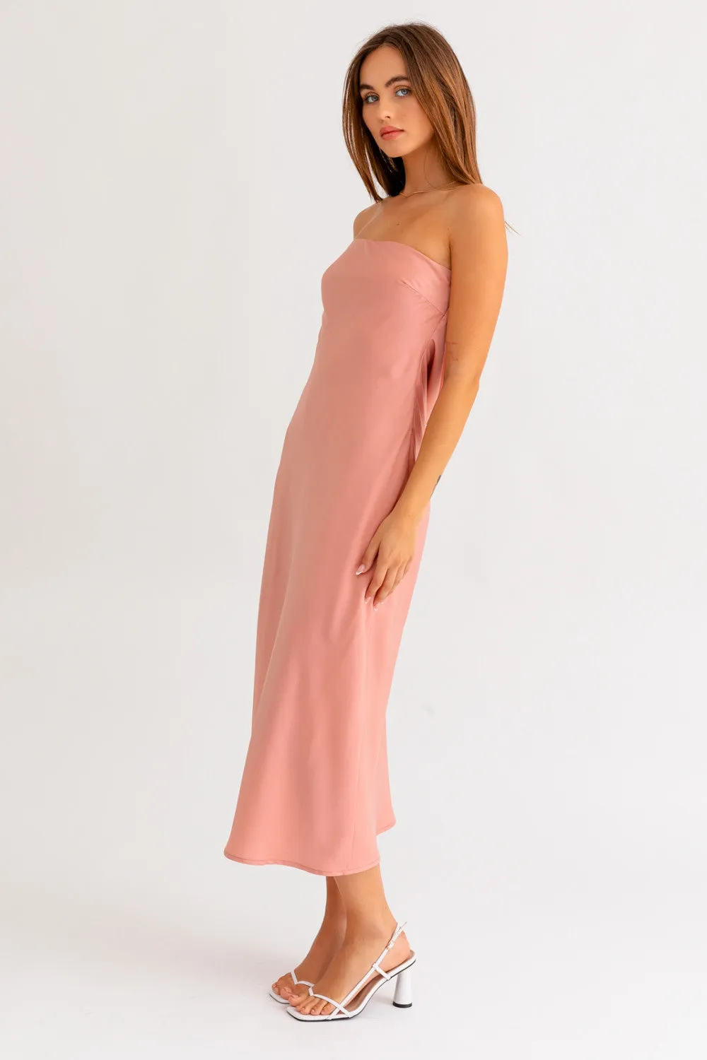 ripe as a peach dress