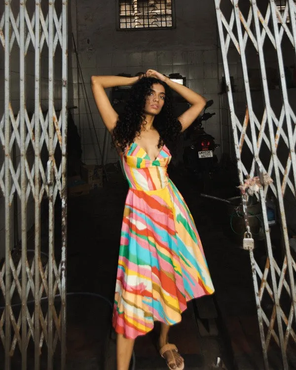 Stella Abstract Dress