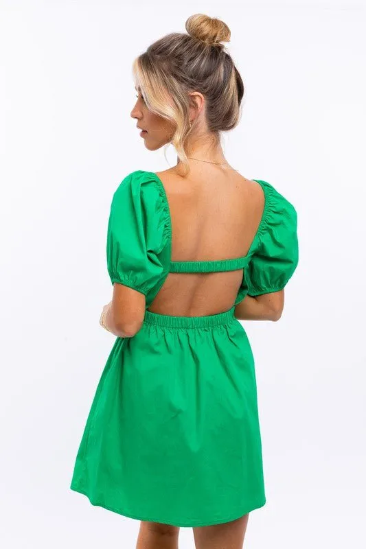 Twisted Front Dress