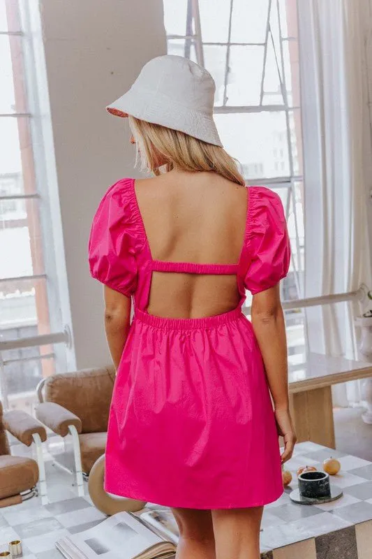 Twisted Front Dress