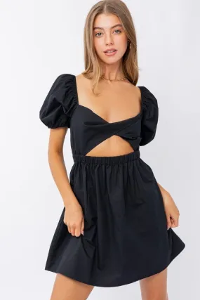 Twisted Front Dress