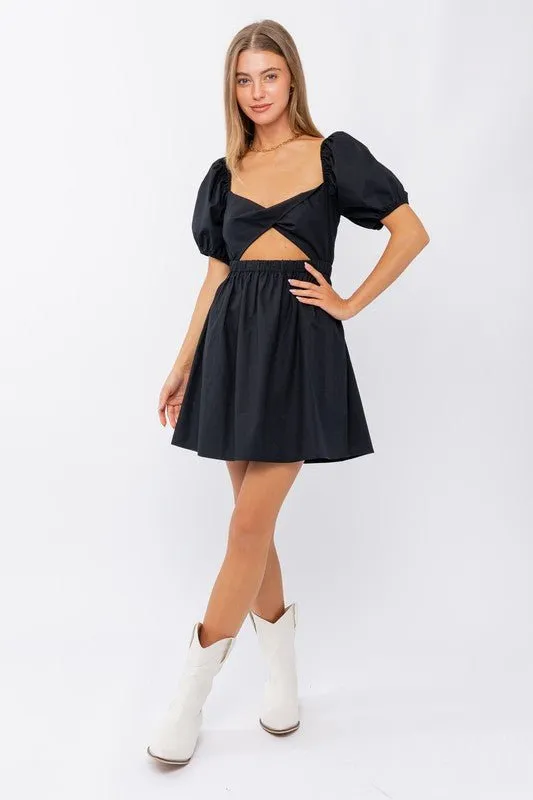 Twisted Front Dress
