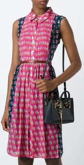 'Zen Flora Midnight' Dress